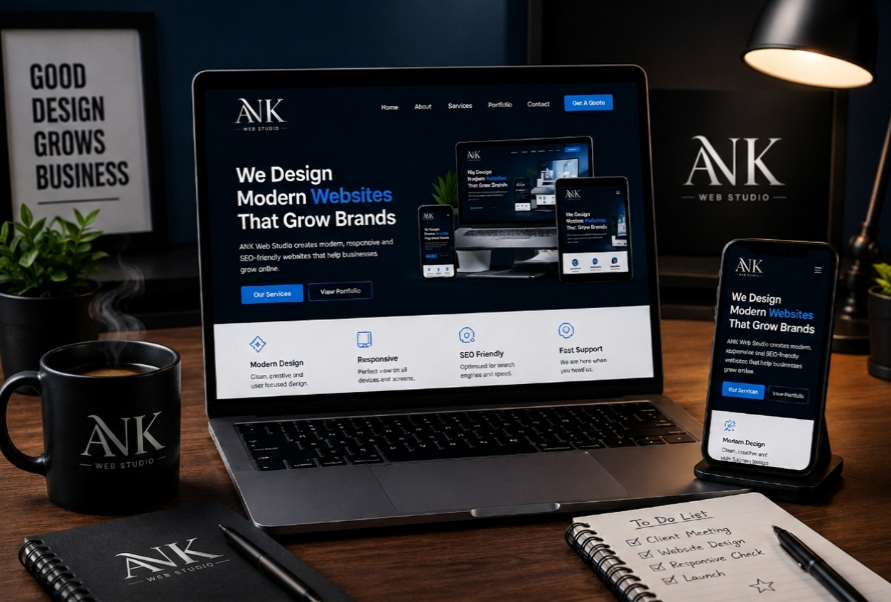 ANK Web Studio Web Design Services